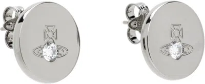 Vivienne Westwood Lewis Stud Earrings In Metallic