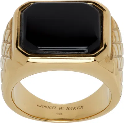 Ernest W Baker Ernest W. Baker Rings In Black