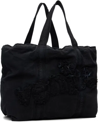 Erl Black 'venice' Tote In Black