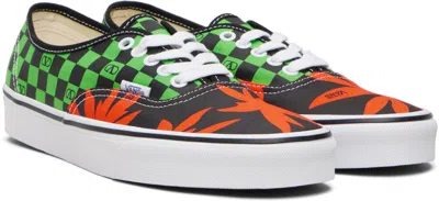 Valentino X Vans Men's Tess St Vlogo Tropical Canvas Low-top Sneakers In Multi