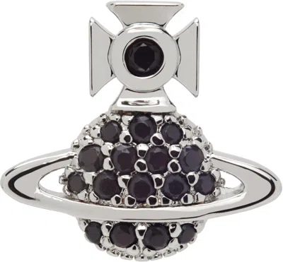 Vivienne Westwood Tamia Stud Single Earring In Silver