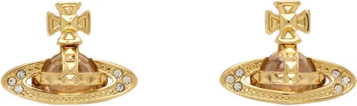 Vivienne Westwood Pina Bas Relief Earrings In Gold