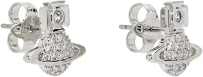 Vivienne Westwood Tamia Stud Single Earring In Metallic