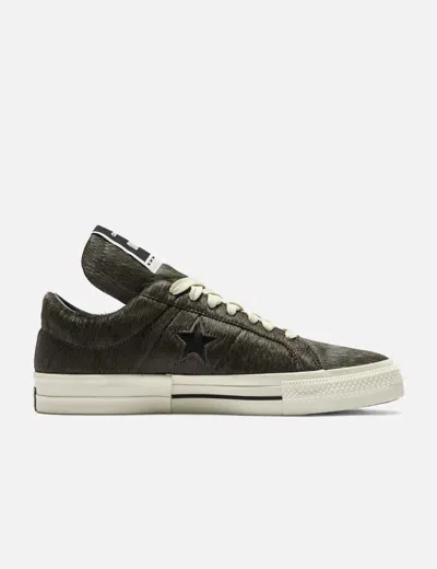 Rick Owens Drkshdw Rick Owens Converse X Drkshdw One Star Low Top 7809 Dark Dust In Brown