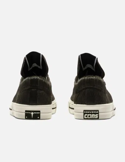 Rick Owens Drkshdw Rick Owens Converse X Drkshdw One Star Low Top 7809 Dark Dust In Brown