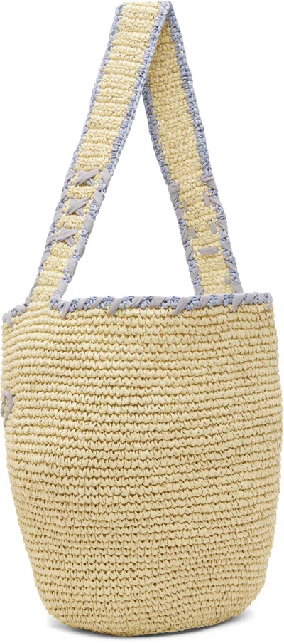 Marni Beige Nassa Medium Tote In Neutral