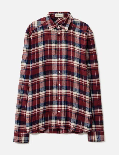 Faith Connexion Checked Shirt In Blue