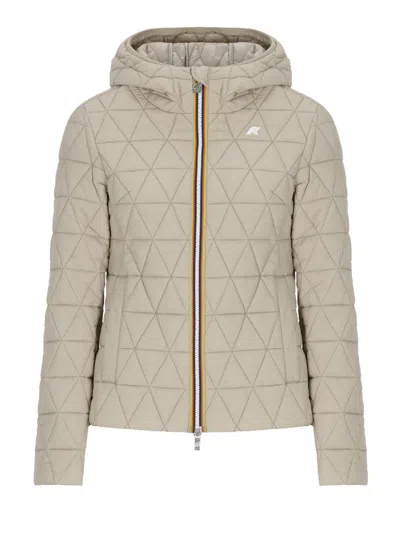 K-way Coats In Neutral