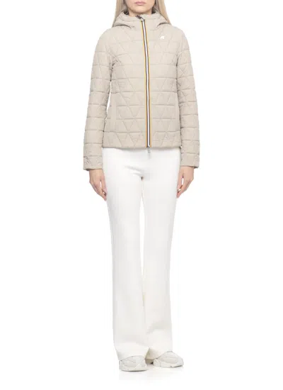 K-way Coats In Neutral