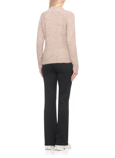 K-way Raglan-sleeve Sweater In Neutral