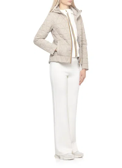 K-way Coats In Neutral