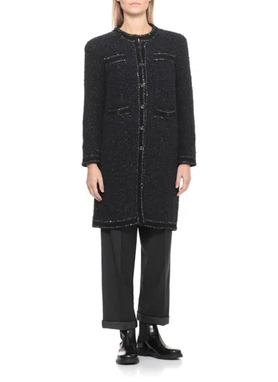 D Exterior D.exterior Coats In Black