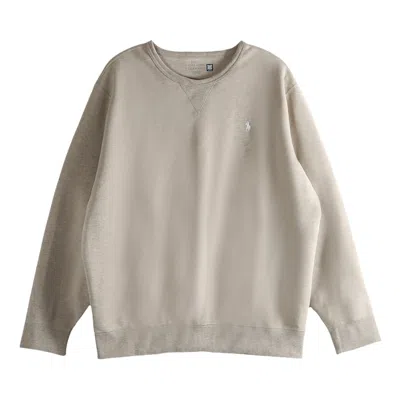 Pre-owned Polo Ralph Lauren Classic Long-sleeve Shirt 'beige' | Cream | Men's Size L In White