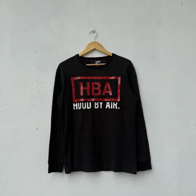 Pre-owned Hood By Air Playboi Carti Hba Longsleeve Tee Shirt In Black