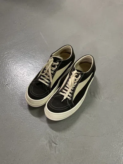 Pre-owned Rick Owens Drkshdw Vintage Sneakers In Black