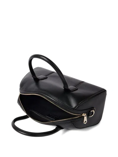 Paul Smith Boston Leather Bag In Orange