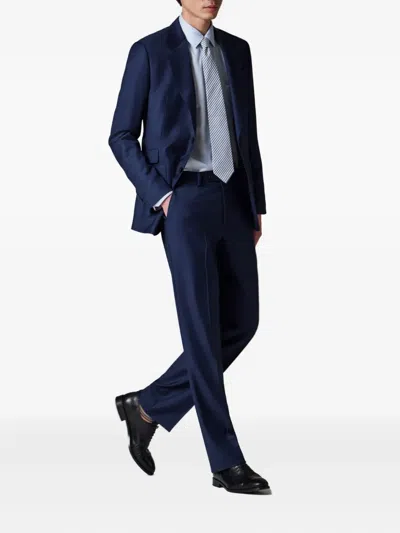 Paul Smith Wool Single-breasted Suit In Blue