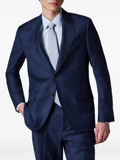 Paul Smith Wool Single-breasted Suit In Blue