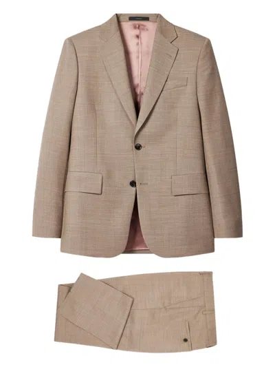 Paul Smith The Brierley Wool Suit In Brown