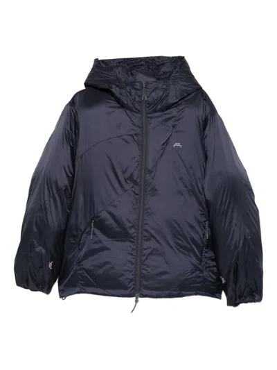 A-cold-wall* Hooded Padded Jacket In Blue