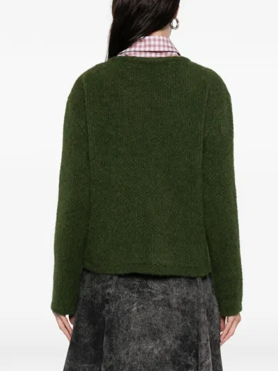 Lna Pocket Cardigan In Green