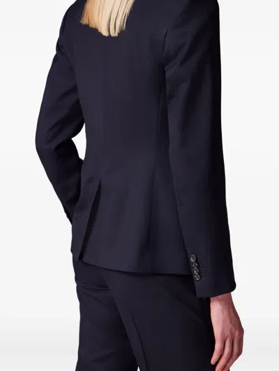 Paul Smith Button Blazer In Black