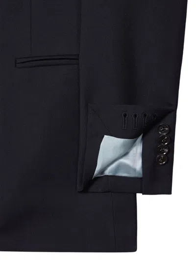Paul Smith Button Blazer In Black