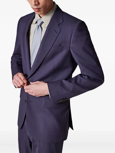 Paul Smith Wool Single-breasted Suit In Blue