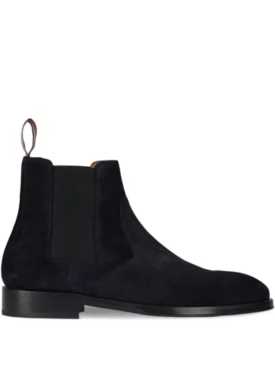 Paul Smith Lawson Suede Chelsea Boots In Black
