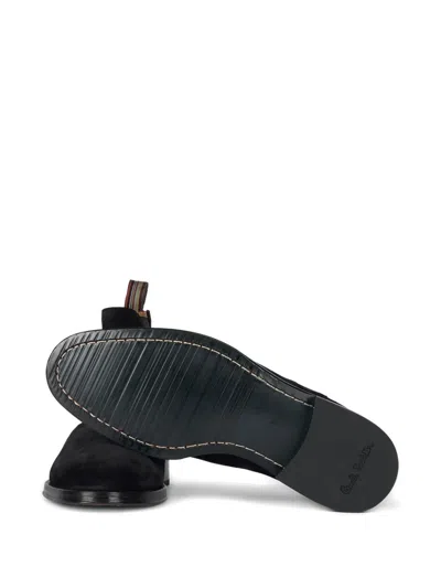 Paul Smith Lawson Suede Chelsea Boots In Black