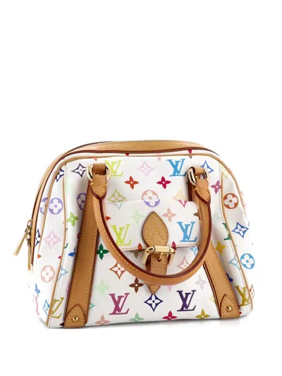 Pre-owned Louis Vuitton Priscilla Handbag Monogram Multicolor Satchel