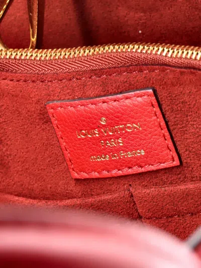 Pre-owned Louis Vuitton Kimono Handbag Monogram Canvas And Leather Mm Tote Bag In Brown