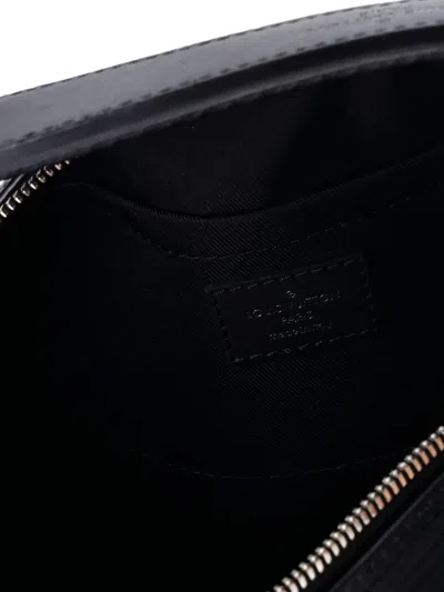 Pre-owned Louis Vuitton Soft Polochon Bag Xl Epi Leather Pm Shoulder Bag In Black