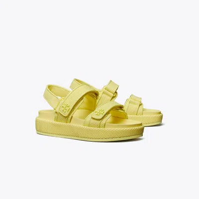 Tory Burch Kira Burch Sandal In Yellow
