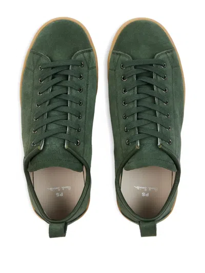 Ps By Paul Smith Miyata Low-top Sneakers In Green