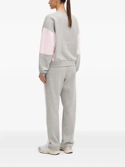 Adidas Originals Laziday Logo-detail Tracksuit In Gray