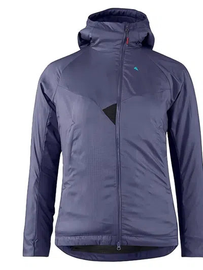 Klättermusen Drifa Hooded Jacket In Blue