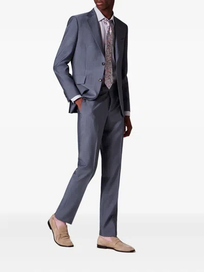 Paul Smith The Brierley´two-button Wool Suit In Gray