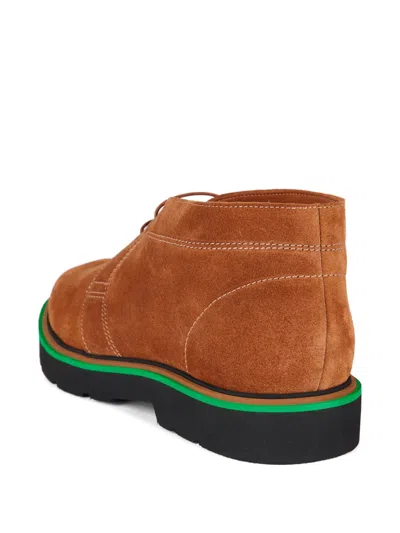 Paul Smith Karr Suede Desert Boots In Brown