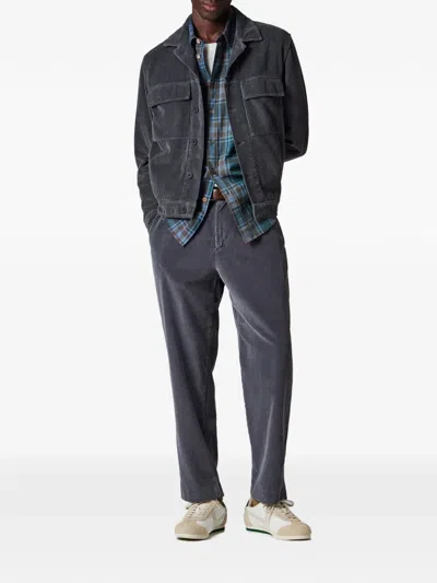 Ps By Paul Smith Corduroy Pocket Jacket In Gray
