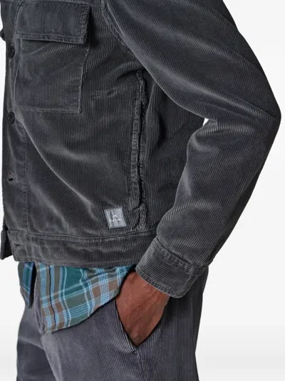 Ps By Paul Smith Corduroy Pocket Jacket In Gray