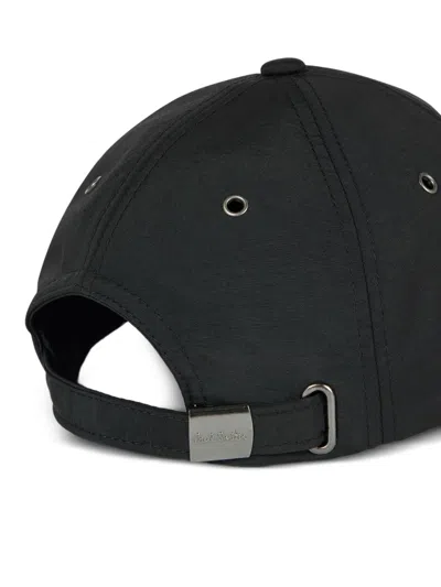Paul Smith Topstitching-detail Baseball Cap In Black
