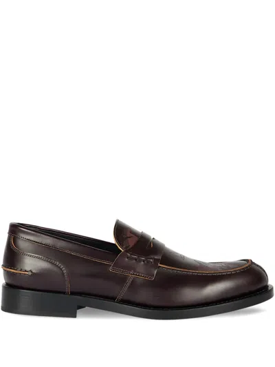 Paul Smith Donovan Loafers In Brown