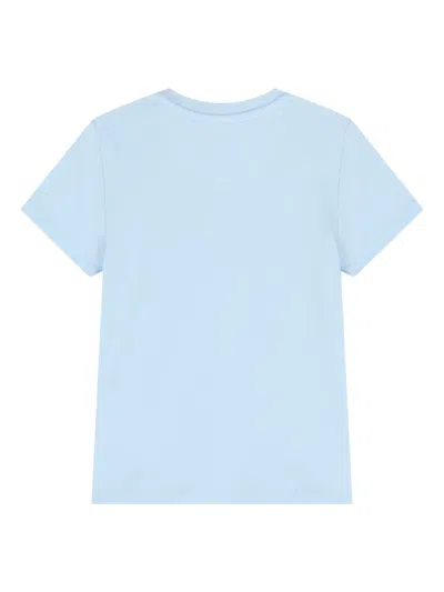 Calvin Klein Logo T-shirt In Blue
