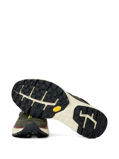 Ps By Paul Smith Boat-lace Suede Sneakers In Green