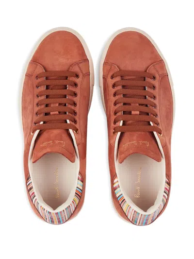 Paul Smith Low-top Sneakers In Orange
