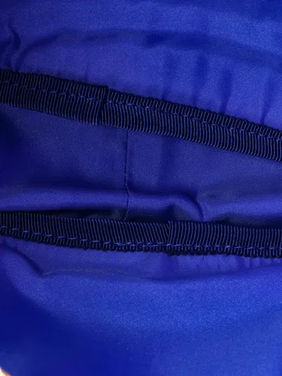 Pre-owned Gucci Buckle Flap Chest Strap Gg Fabric With Rubber Backpack In Multi