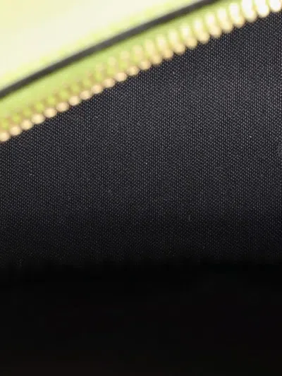 Pre-owned Fendi Graphy Bag Leather Small Hobo Bag In Green