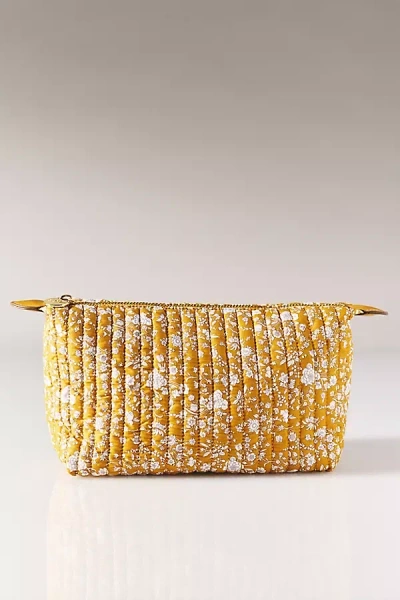 Stoney Clover Lane Large Quilted Liberty Pouchette In Neutral