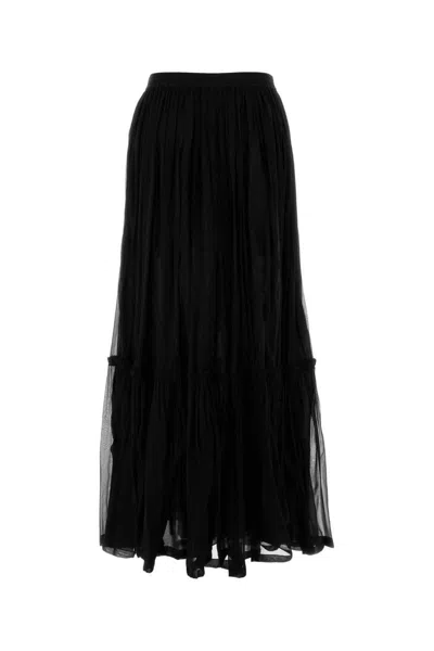 Saint Laurent Skirts In Black